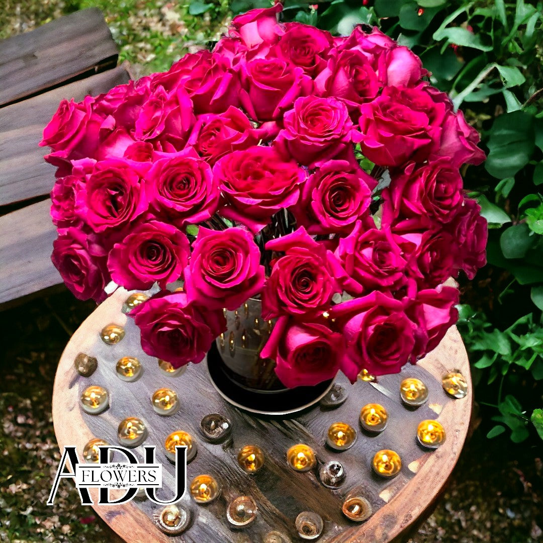 50 FRESH ROSES