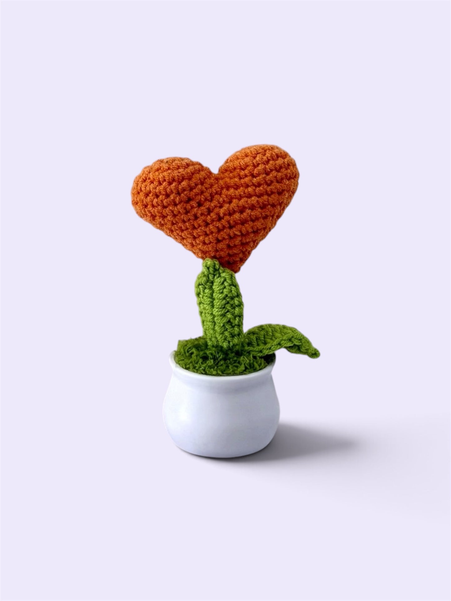 Warm Glow Mini Knit Vase