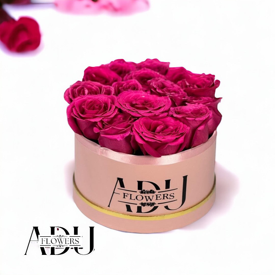 Pink Roses in a BOX