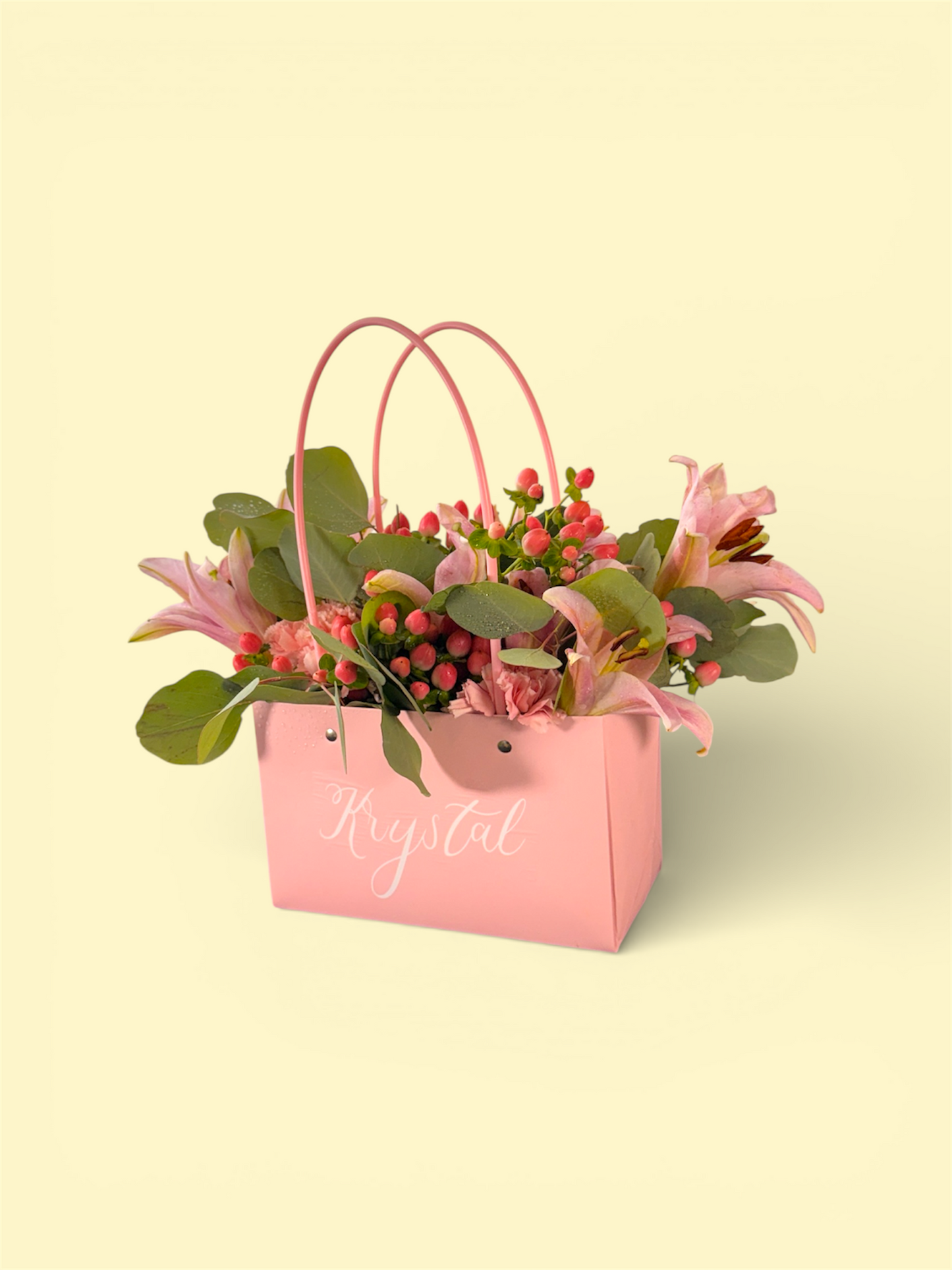 Personalized Floral Bag — Luxe