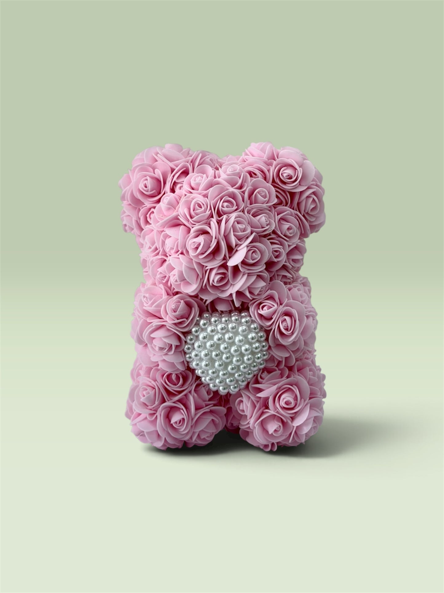 Blush Pearl Rose Bear