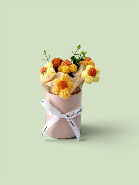 Sunrise Knit Bouquet